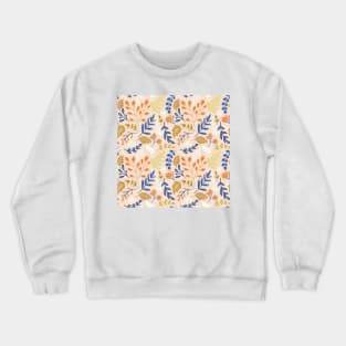 Botanical Floral Seamless pattern 4 Crewneck Sweatshirt